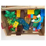 Assorted Mega Bloks Pieces - Dora, Trees, Vines