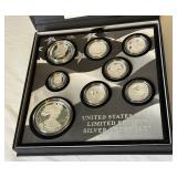 2020 Limited Edition SILVER Proof Set - 8 Coins - original package with COA