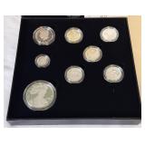 2022 Limited Edition SILVER Proof Set - 8 Coins - original package with COA