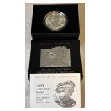 2023 W-American Eagle One Ounce Proof SILVER Bullion Dollar Coin - original package with COA