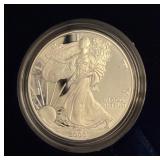 2000 P-American Eagle One Ounce Proof SILVER Bullion Dollar Coin - original package with COA