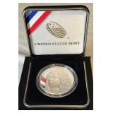 2021 P-Christa McAuliffe Proof SILVER Dollar - original package with COA