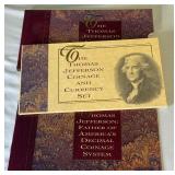 1994 Thomas Jefferson Coinage and Currency Set - Uncirculated Silver Dollar/Nickel/$2 Bill - original package