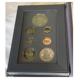 1991 Prestige Mount Rushmore Anniversary - 7 Coin Set