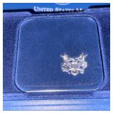 2002 W-US Millitary Academy Bicentennial Proof SILVER Dollar - original package with COA