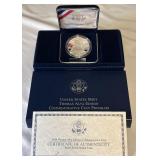 2004 P-Thomas Alva Edison Commemorative Proof SILVER Dollar - original package with COA