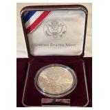1999 P-Dolly Madison Commemorative Proof Silver Dollar - original package with COA
