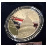 1994 S-US Capitol Proof SILVER Dolllar - original package with COA