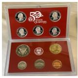 2007 SILVER Proof Set (14 coins) - original package with COA