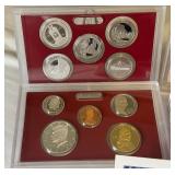 2010 SILVER Proof Set (14 coins) - original package with COA