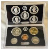 2011 SILVER Proof Set (14 coins) - original package with COA