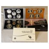 2014 SILVER Proof Set (14 coins) - original package with COA