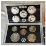 2014 SILVER Proof Set (14 coins) - original package with COA