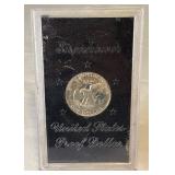 1974 S-Eisenhower Proof SILVER Dollar - coin in case only, no other packaging