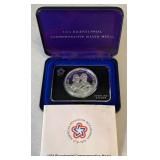 1973 American Revolution Bicentennial Commemorative STERLING SILVER Medal With Case