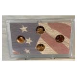 2009 S-Lincoln Bicentennial One Cent Proof Set - 4 coins - original package with COA