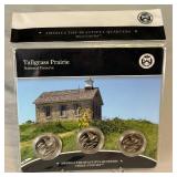 2020 America The Beautiful Tallgrass Prairie 3 Coin Set - original package