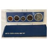 1966 Special Mint Proof Set (5 coins) - original package with COA