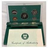 1994 Proof Set (5 coins) - original package with COA
