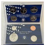 1999 Proof Set (9 coins)- original package with COA