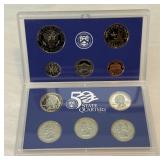 2000 Proof Set (10 coins) - original package with COA