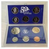2000 Proof Set (10 coins) - original package with COA