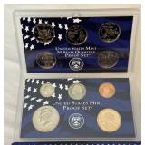 2001 Proof Set (10 coins) - original package with COA
