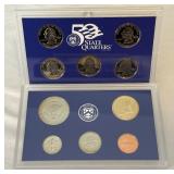 2001 Proof Set (10 coins) - original package with COA