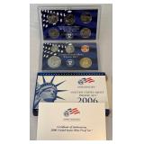 2006 Proof Set (10 coins) - original package with COA