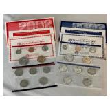 P&D Two (2) 2002 US Mint Uncirculated Coin Sets (20 Coins) - original gov