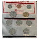 P&D Two (2) 2002 US Mint Uncirculated Coin Sets (20 Coins) - original gov