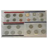 P&D Two (2) 2004 US Mint Uncirculated Coin Sets (20 Coins) - original gov