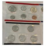 P&D Two (2) 2004 US Mint Uncirculated Coin Sets (20 Coins) - original gov