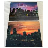 P&D Two (2) 2010 US Mint Uncirculated Coin Sets (28 Coins) - original gov