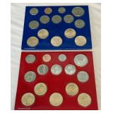P&D Two (2) 2010 US Mint Uncirculated Coin Sets (28 Coins) - original gov