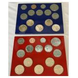 P&D Two (2) 2011 US Mint Uncirculated Coin Sets (28 Coins) - original gov