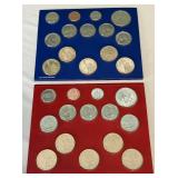 P&D Two (2) 2014 US Mint Uncirculated Coin Sets (28 Coins) - original gov