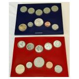 P&D Two (2) 2020 US Mint Uncirculated Coin Sets (20 Coins) - original gov