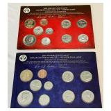 P&D Two (2) 2022 US Mint Uncirculated Coin Sets (20 Coins) - original gov