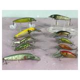 Lot of 10 Collectible Cisco Fishing Lures