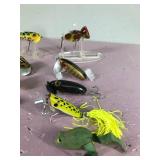 Lot of 10 Collectible Fishing Lures - see description for more info