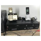 Lot of Electronics - Stero - Speakers - Phones - DVD / VCR Player