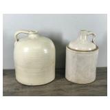 2 - Vintage Stoneware Crock Jugs