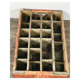 Vintage Wooden Coca Cola Bottle Crate