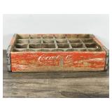 Vintage Wooden Coca Cola Bottle Crate