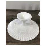 Lot of Vintage Milk Glass Glassware