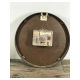 Vintage Seth Thomas Battery Operated Wall Hanging Clock with Days and Dates