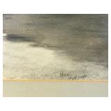 Framed Print of Old Homestead/ Cabin by a Creek