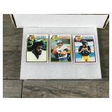 Complete Set 1979 Topps Football Cards - 528 Cards Total with Earl Campbell RC and Stars like Roger Staubach, Terry Bradshaw & More
