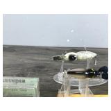 Whopper Stopper Hellbender & Martin Lizzard Fishing Lures in Plastic Boxes